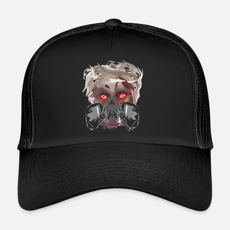 zombie lackierer kopf mit lackiermaske Trucker Cap
