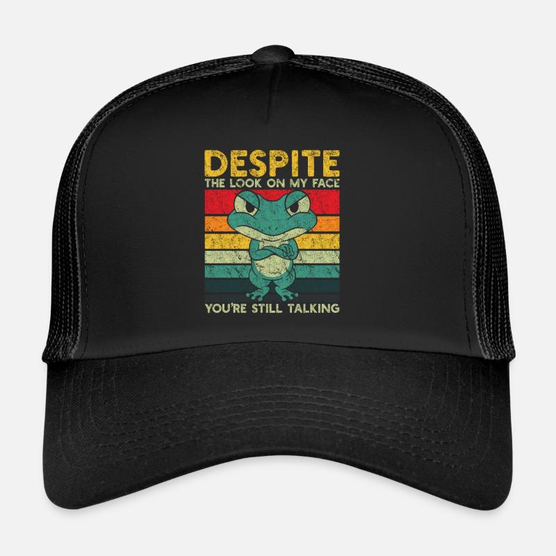 Despite looking at my still talking sarcas Trucker Cap
