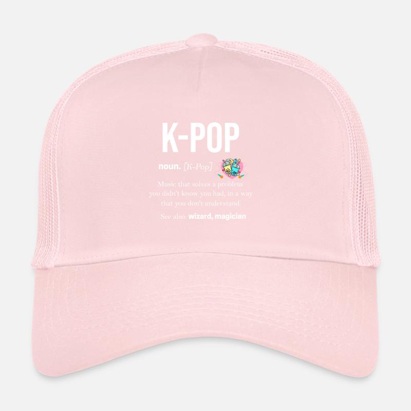 K-pop Coréen Pop Manga Bubble Tea Kawaii Pop Casquette trucker 