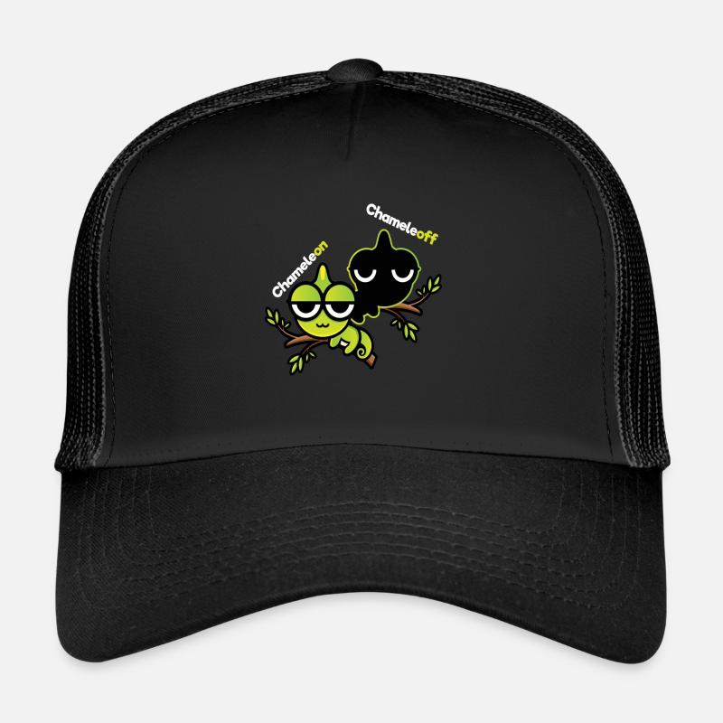 Chameleon Chameleoff Reptile Lizard Trucker Cap