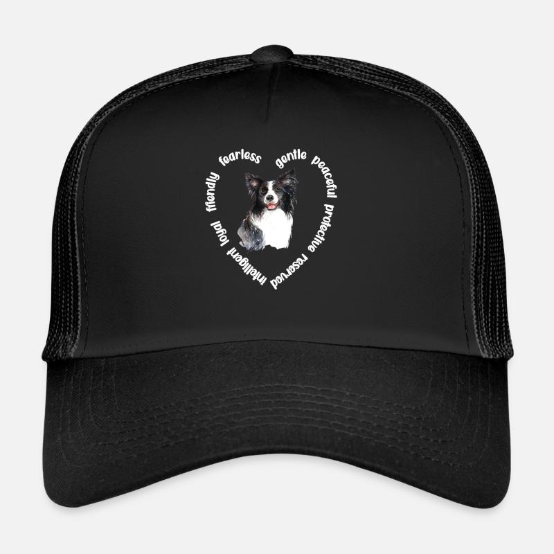 Border Collie amant Border Collie propriétaire Casquette trucker 