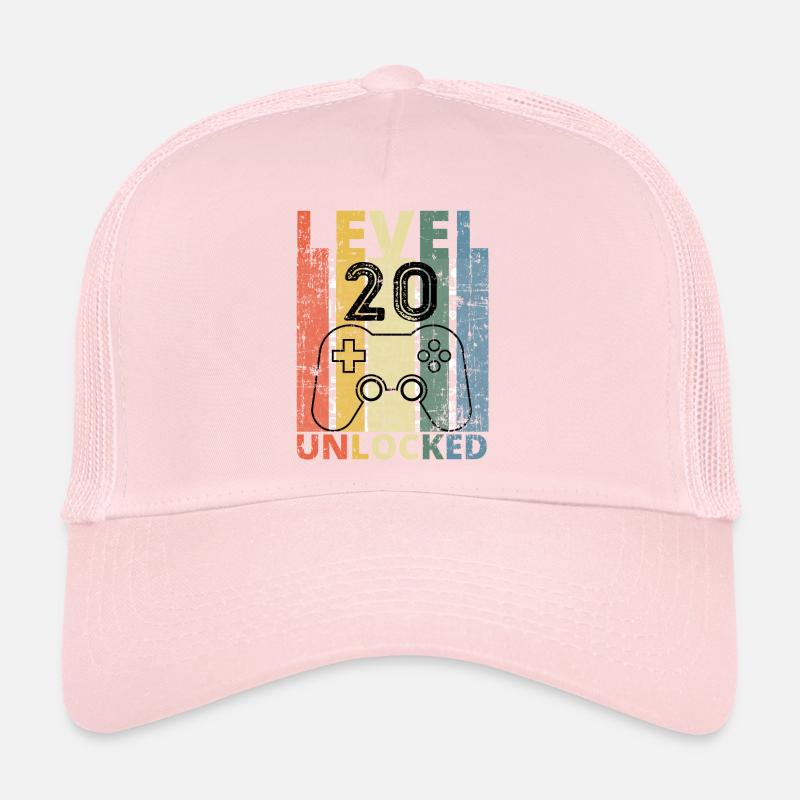 Level 20 Unlocked Trucker Cap