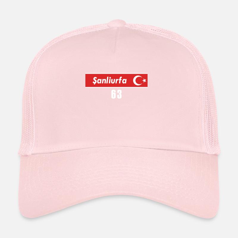 63 Sanliurfa Plaque d’immatriculation turque en cadeau Casquette trucker 