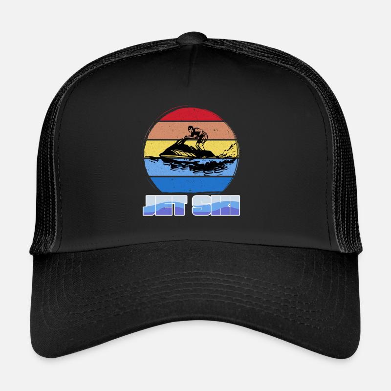 Jet Ski - Casquette trucker  - noir/noir