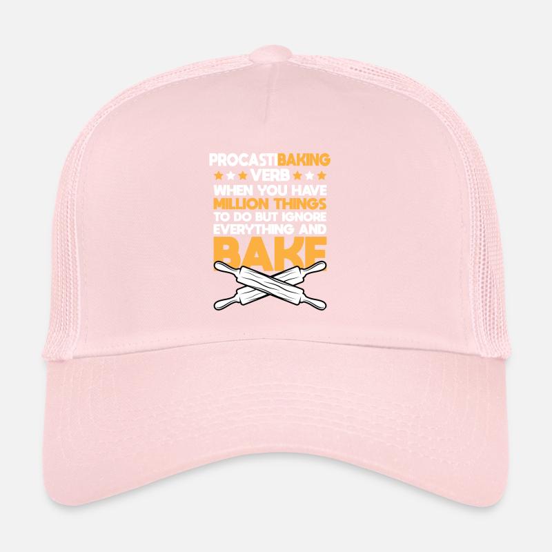Procrastibaking - Geschenk Trucker Cap