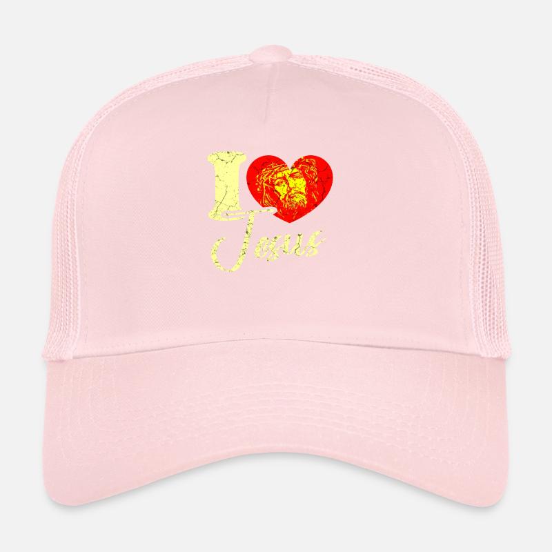 I love Jesus Trucker Cap