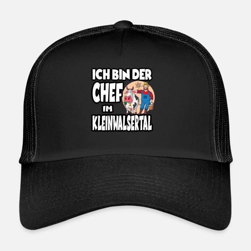 Ich Bin Der Chef Im Kleinwalsertal Trucker Cap