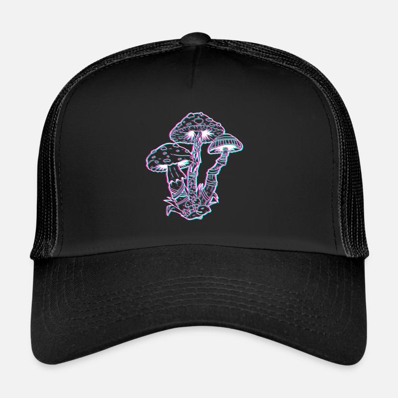 Drogue Champignons Party LSD Acid Casquette trucker 