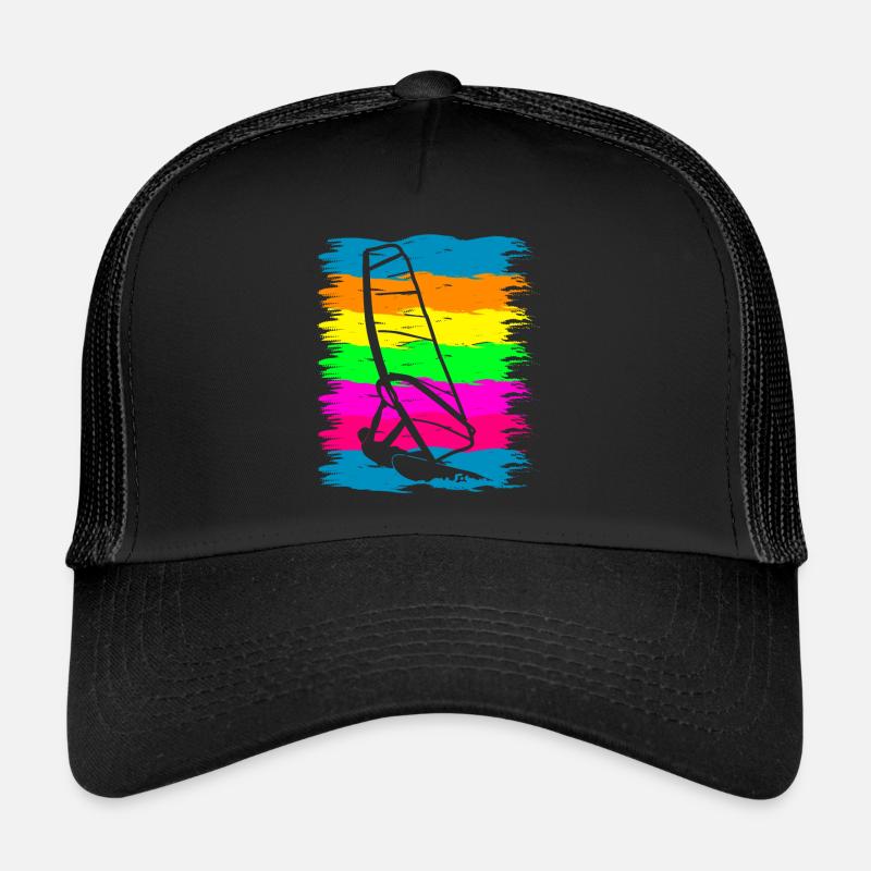 Windsurfing Windsurfen Sport Windsurfer Trucker Cap