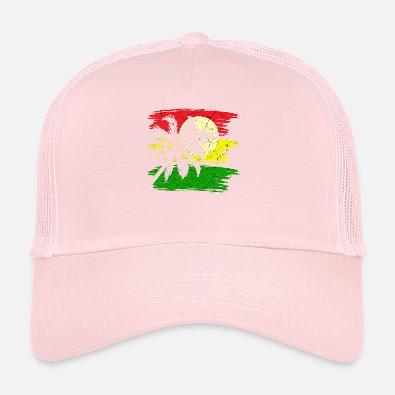 Jamaica Reggae Rastafari Trucker Cap