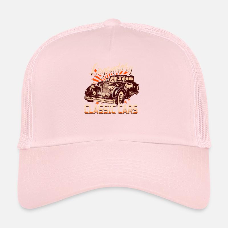 Voitures classiques légendaires Casquette trucker 