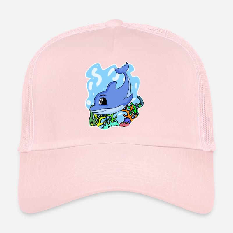 Dolphin Trucker Cap