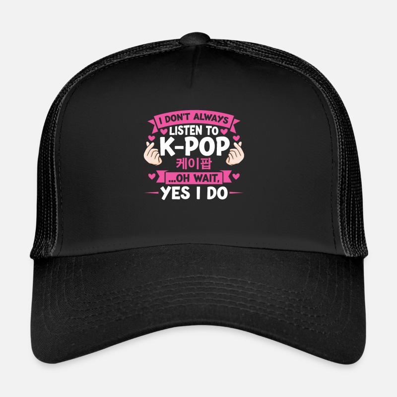 K-Pop K-Pop Cadeau coréen Casquette trucker 