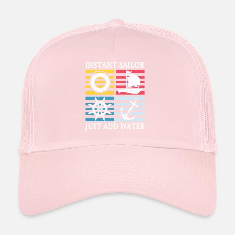 Sailing Sailboat Sailor instantané Casquette trucker 