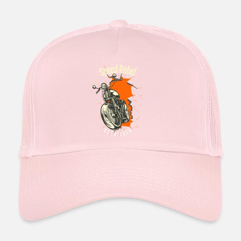 Speed Rebel ESTD 1958 - Biker und Chapter Design Casquette trucker 