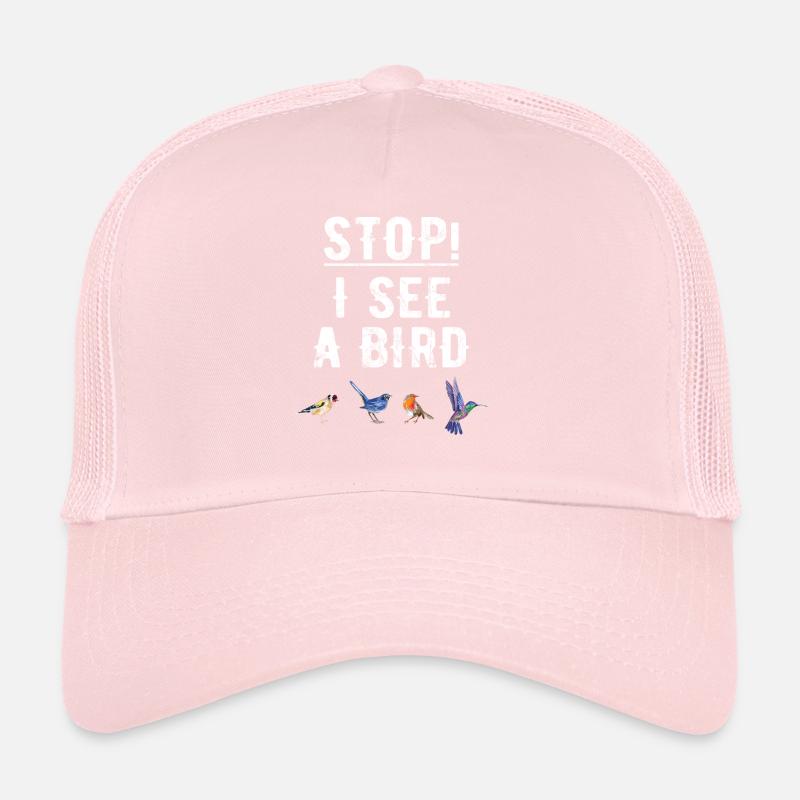 Jumelles d'observation des oiseaux Illustration Casquette trucker 