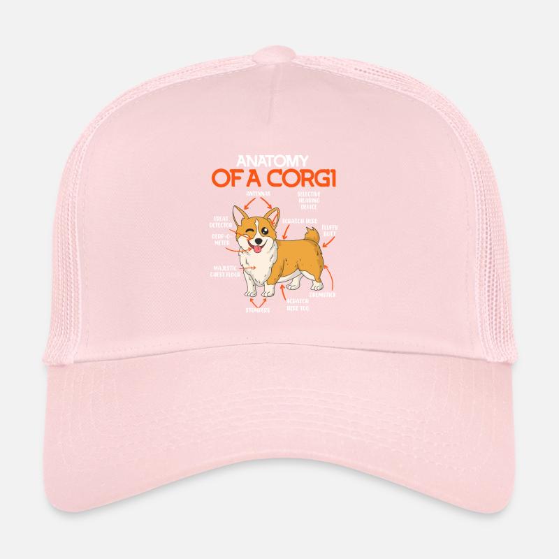 Corgi Hundebesitzer Anatomie eines Corgis Trucker Cap