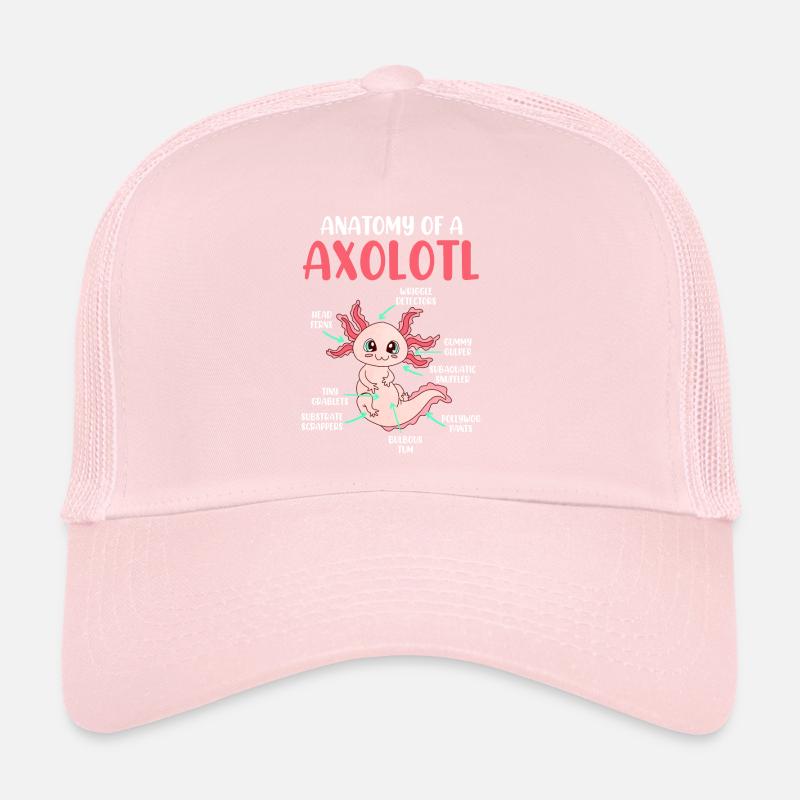 Anatomie axolotl d’un axolotl Casquette trucker 