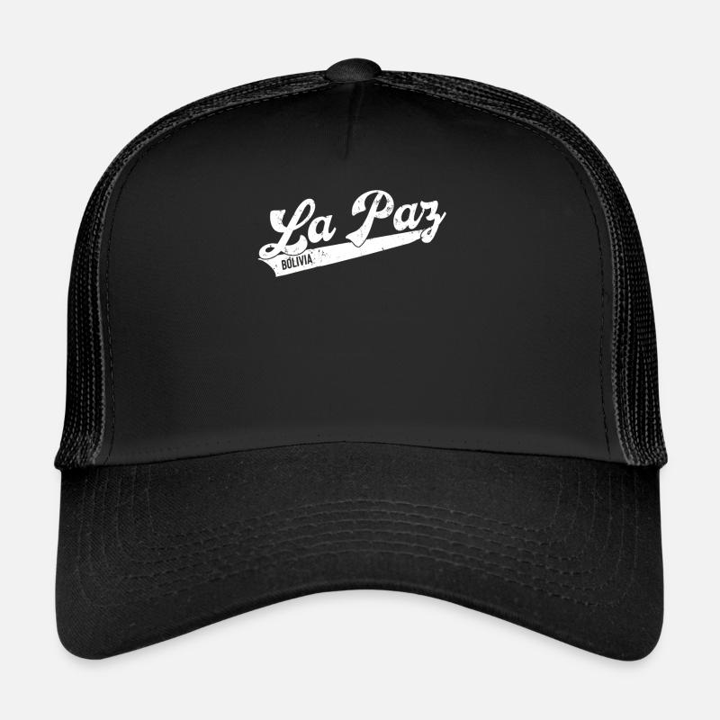 La Paz Bolivia Design Trucker Cap