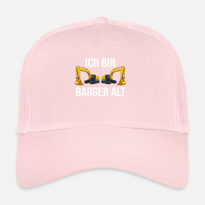 Bagger 2. Geburtstag Jungen 2 Jahre Baustelle Trucker Cap