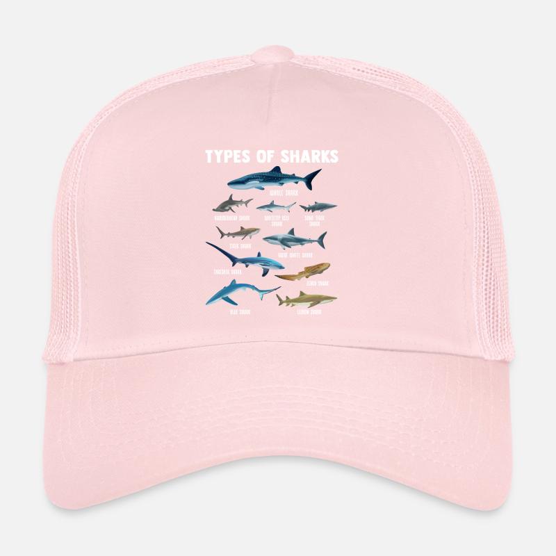 Espèces de requins requins poisson cadeaux Casquette trucker 