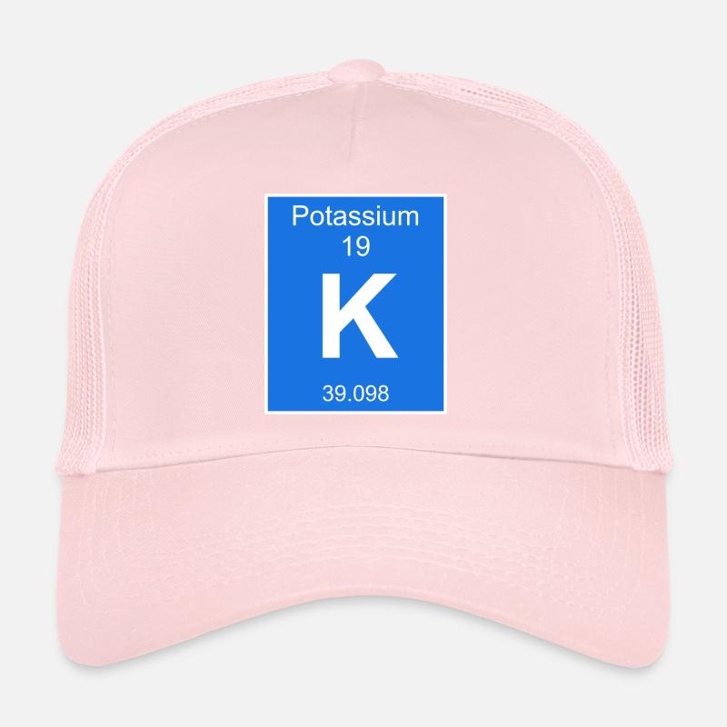 potassium potassium chimique chimique Casquette trucker 