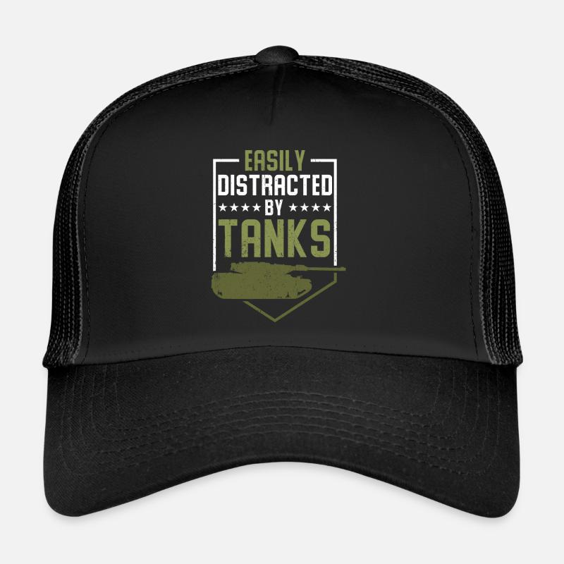 Blind blind armée tank armée cadeau char Casquette trucker 
