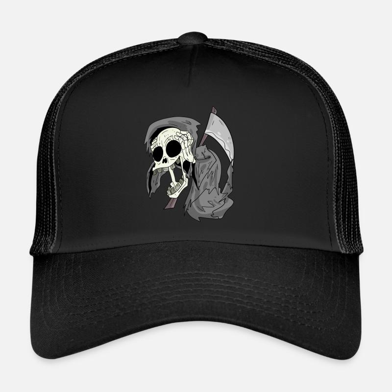 La Faucheuse rit drôlement Casquette trucker 