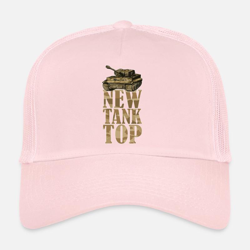 Panzer Panzerfahrer Spruch Militär Geschenk Trucker Cap