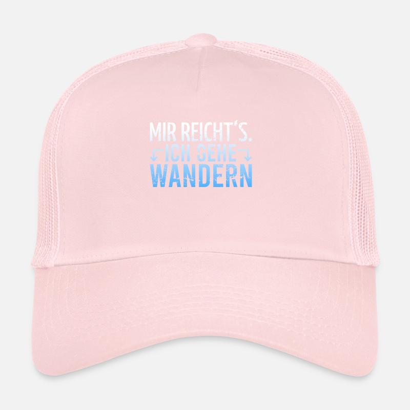 Wandern Wanderer Spruch Trucker Cap