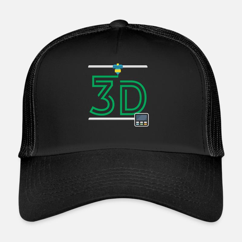 Design d’imprimante 3D | Impression 3D Amour impression 3D Casquette trucker 