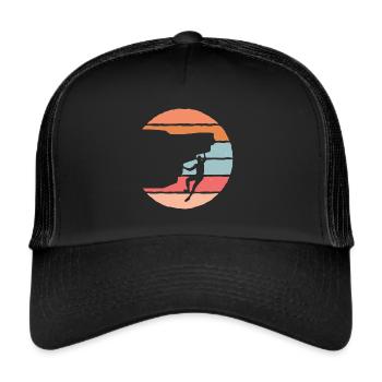 Climbing Climbing Mountaineers Rock climbing - Trucker Cap - black/black - Front