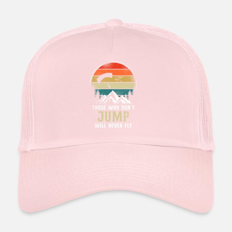 Skydiving Parachute Paraglide Trucker Cap