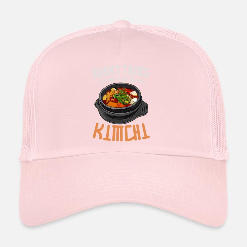 Kimchi Lustig Everything is better with kimchi Trucker Cap