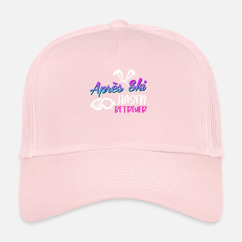 Apres Ski Proverbe Apres Ski Hasen Moniteur Casquette trucker 