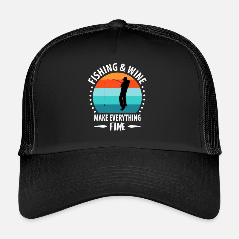 Pêche pêche pêche Casquette trucker 