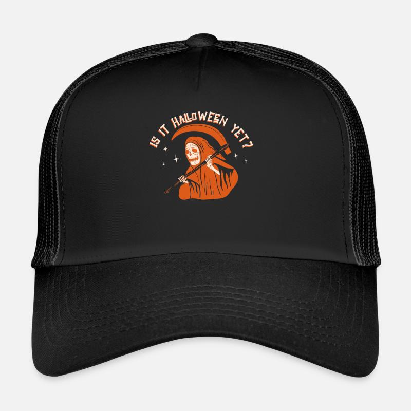 Halloween Is It Halloween Yet Trucker Cap