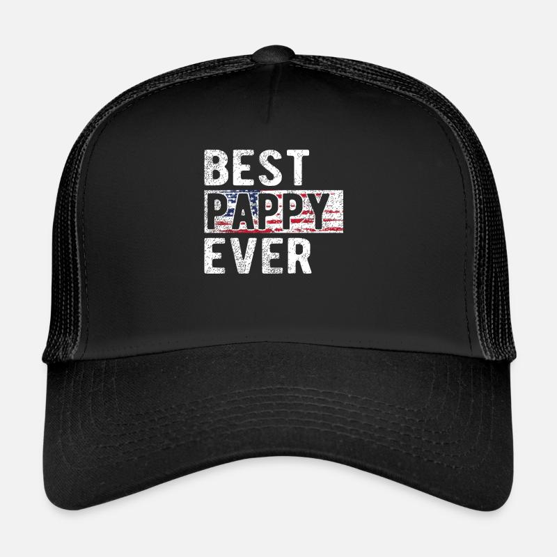 Meilleur papy papy Papy Papy Casquette trucker 