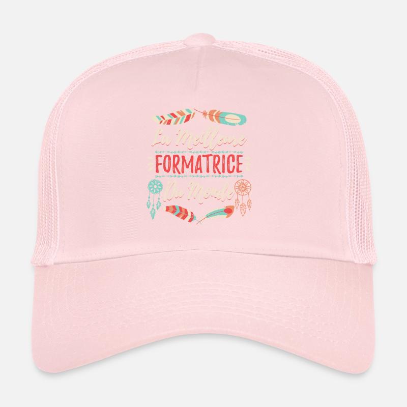 La Meilleure Formatrice Du Monde Casquette trucker 