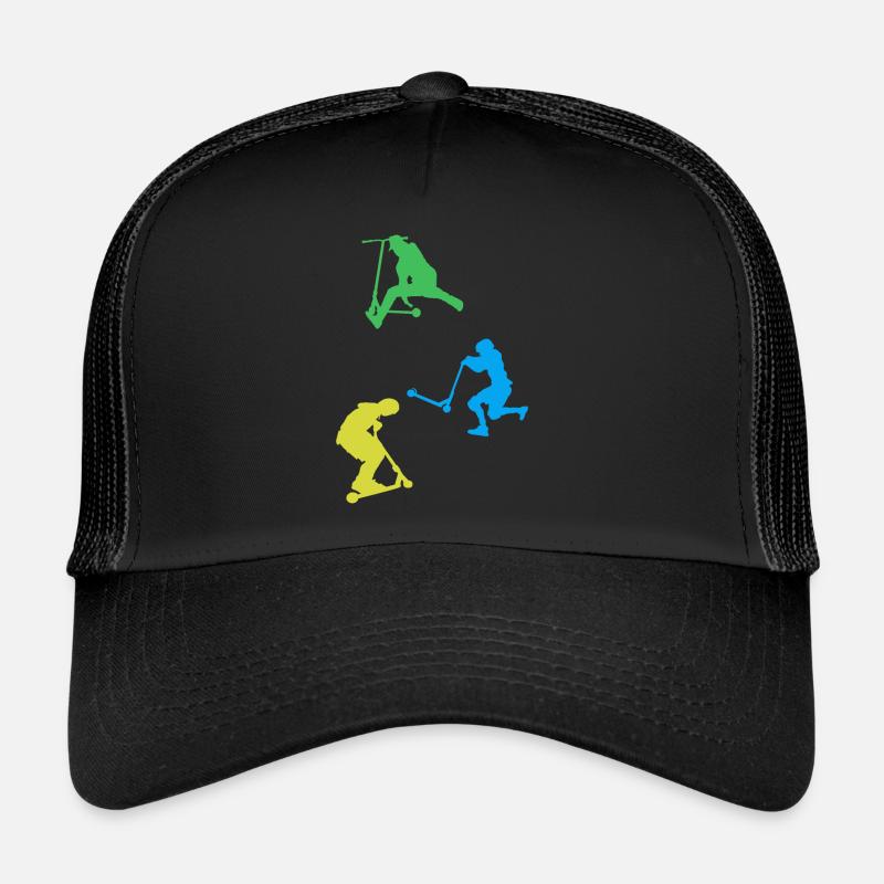 Scooter Driver Freestyle Scooter Stuntscooter Trucker Cap