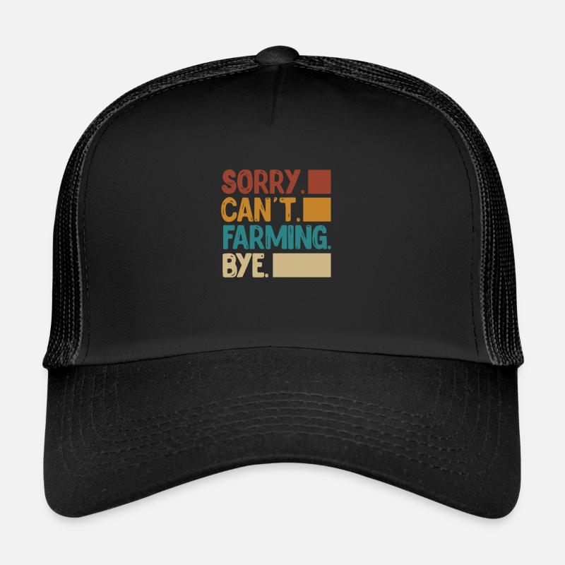 Farmer Farmer Farm Farm Gift Trucker Cap