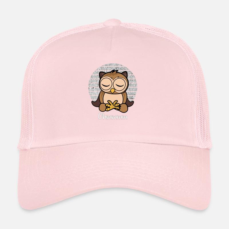 Meditation Eule - Yoga Eule Trucker Cap