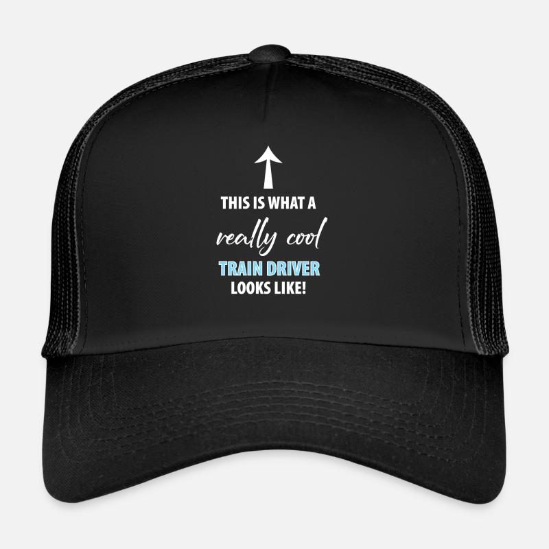 Train train train conducteurs de train Casquette trucker 