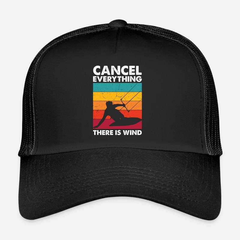 Kite Kiteboarding Kitesurfer Geschenk Trucker Cap
