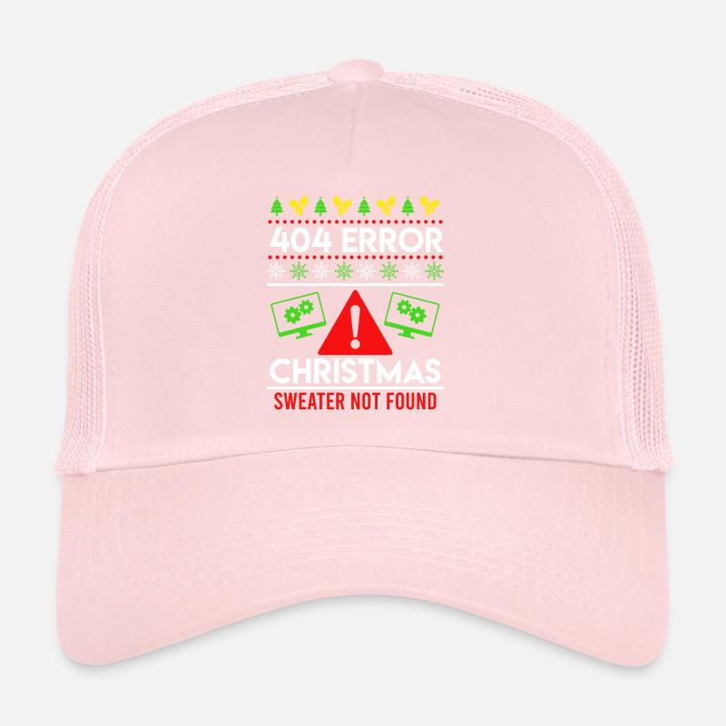 Anti Noël Ugly Christmas 404 Error Casquette trucker 
