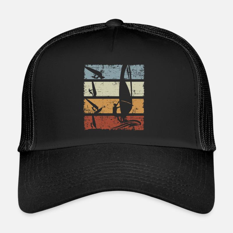 Windsurf Onreiter Rétro Vintage Casquette trucker 