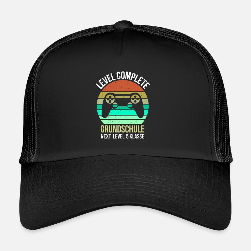 Level Complete Primary School Enrolment Gymnasium Trucker Cap