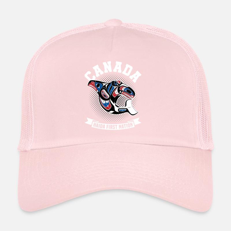Canada Natives Haida « Eagle Whale » Casquette trucker 