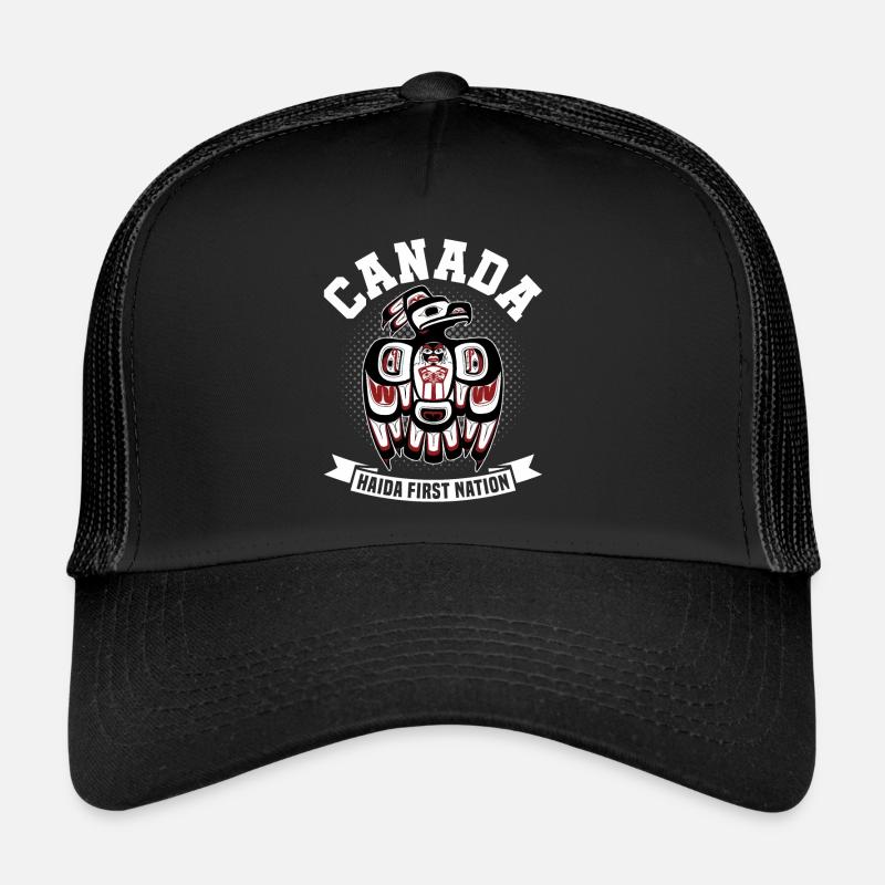 Canada Natives Haida Eagle Trucker Cap