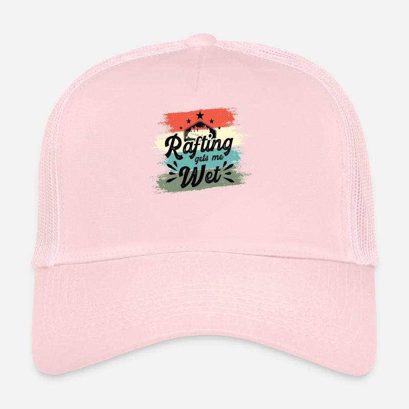 Rafting Komisch Rafting gets me wet Trucker Cap